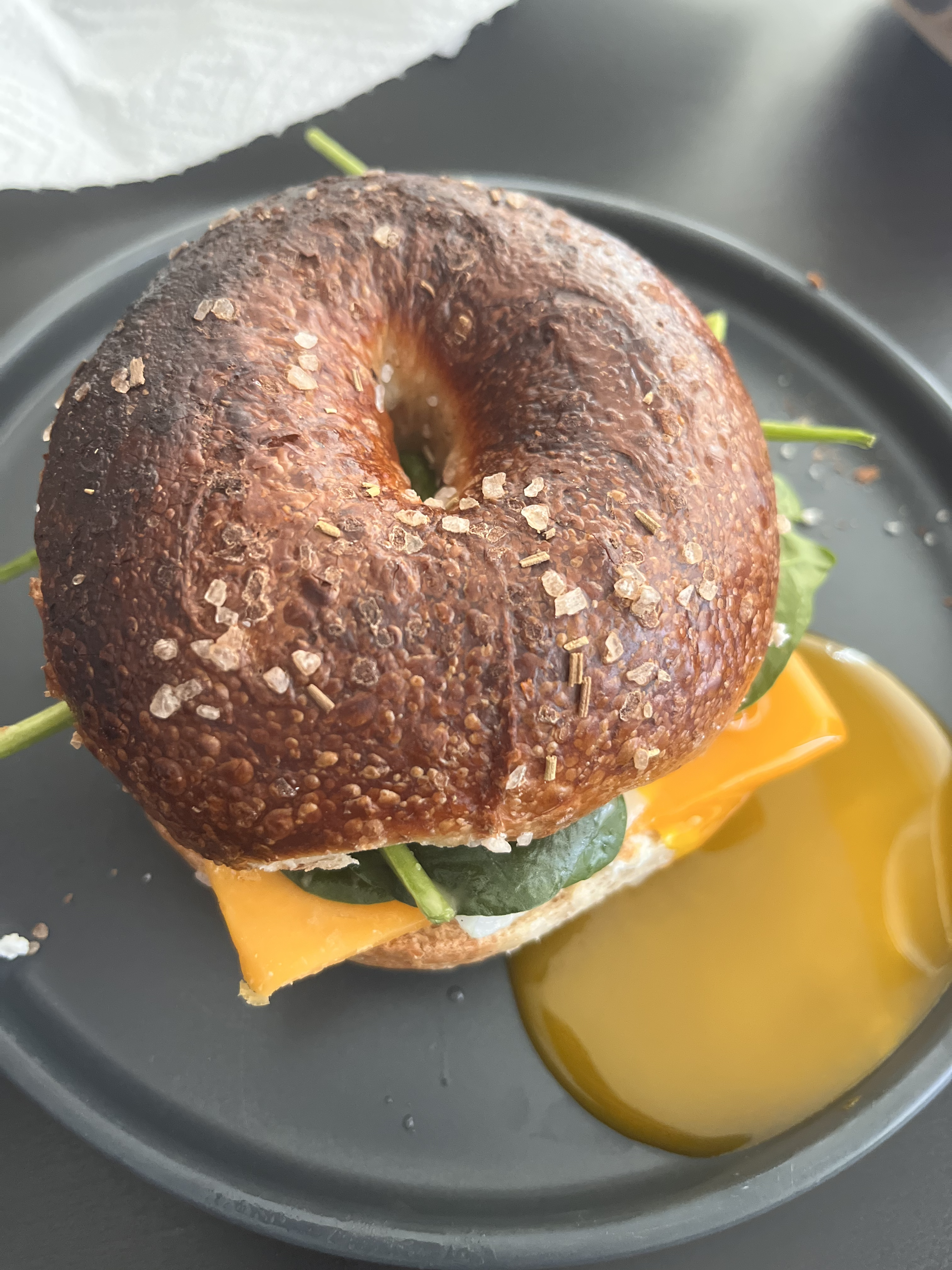 Kismet bagel sandwich